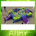 2015 kids play outdoor and indoor plastic tangram ball pool